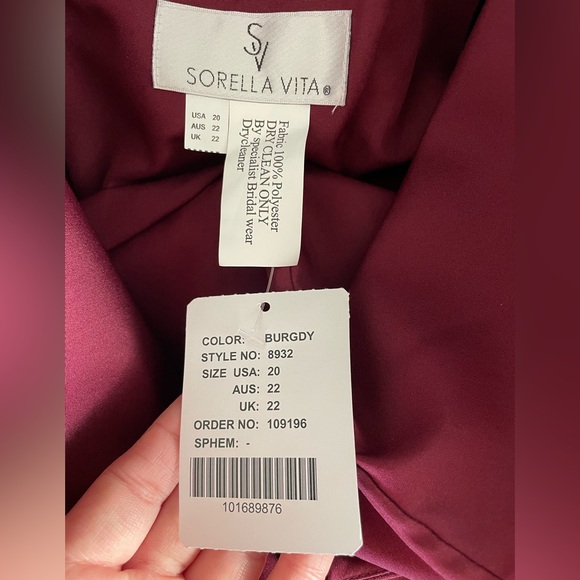 Unaltered Burgundy Dress - Picture 7 of 7